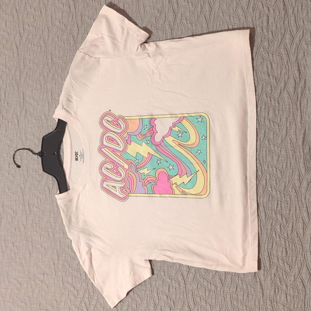 AC/DC women's crop top - Picture 6 of 7